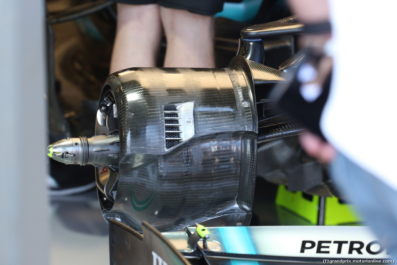 GP AUSTRALIA, 15.03.2019- free Practice 2, Mercedes AMG F1 W10 EQ Power brake system detail