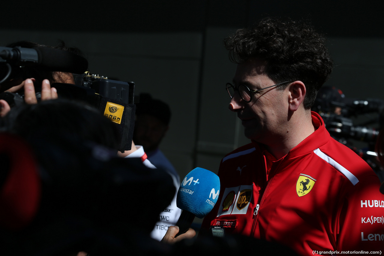 GP AUSTRALIA, 15.03.2019- Mattia Binotto (ITA) Ferrari Team Principal