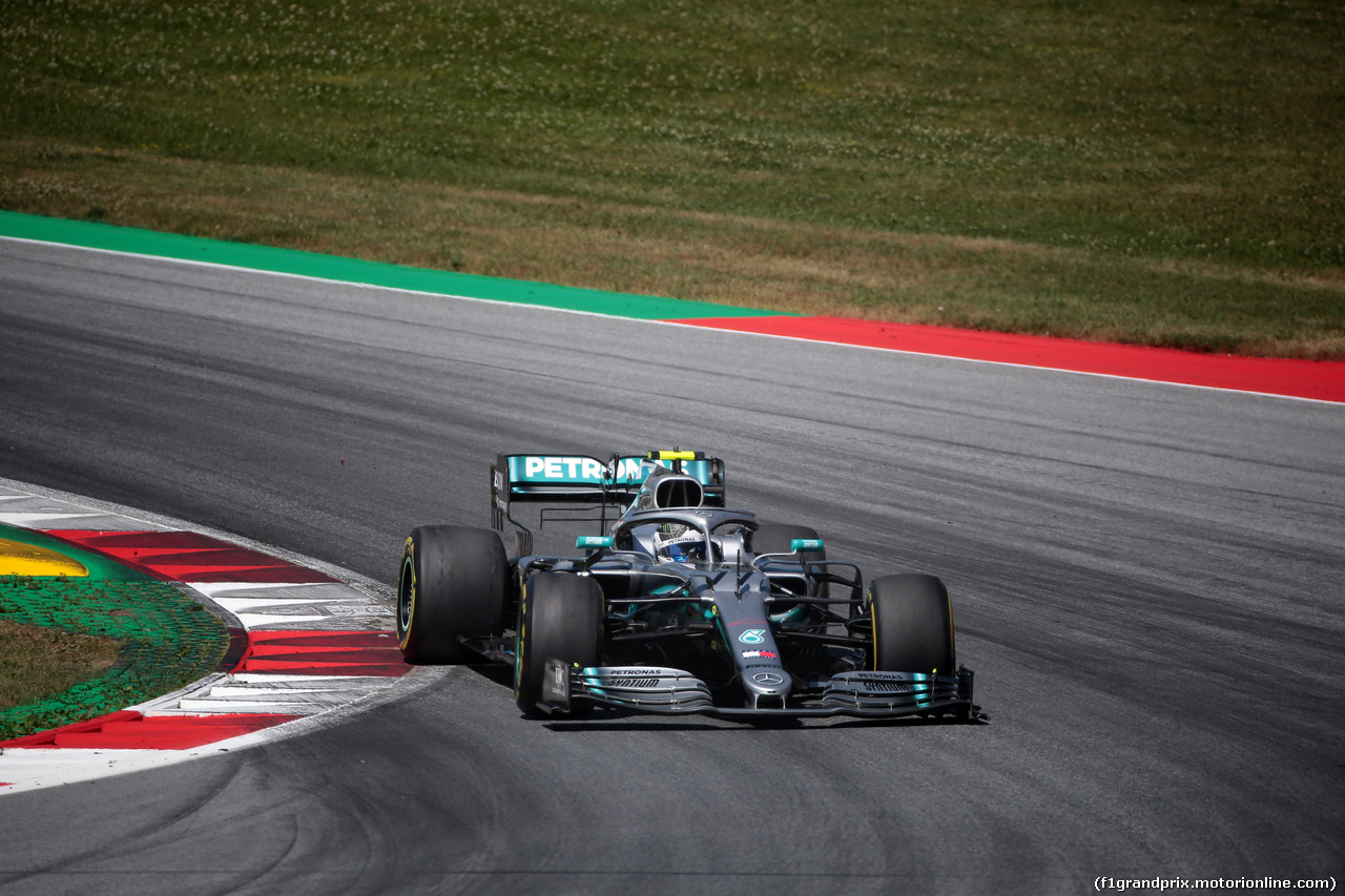 GP AUSTRIA, 30.06.2019 - Gara, Valtteri Bottas (FIN) Mercedes AMG F1 W010