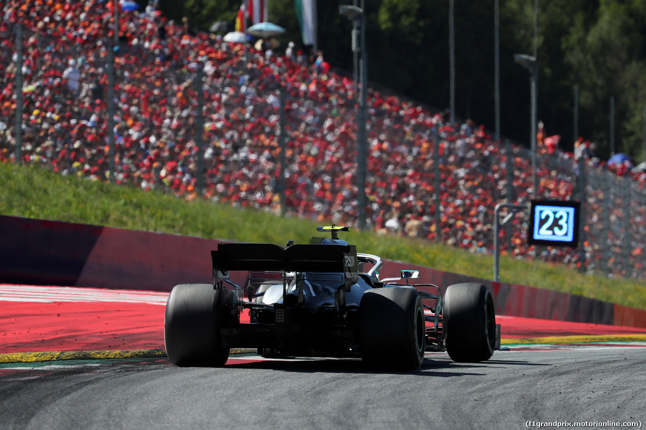 GP AUSTRIA, 30.06.2019 - Gara, Valtteri Bottas (FIN) Mercedes AMG F1 W010