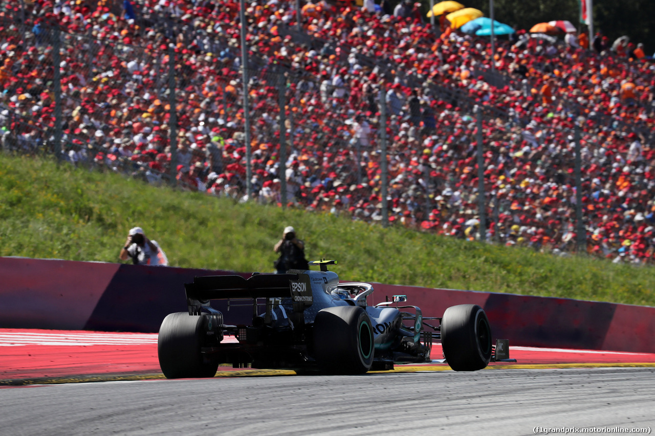 GP AUSTRIA, 30.06.2019 - Gara, Valtteri Bottas (FIN) Mercedes AMG F1 W010