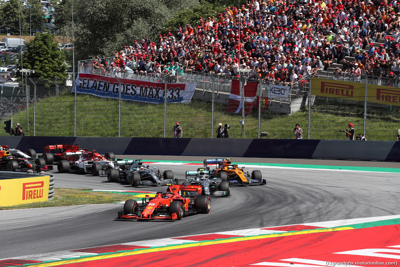 GP AUSTRIA, 30.06.2019 - Gara, Start of the race