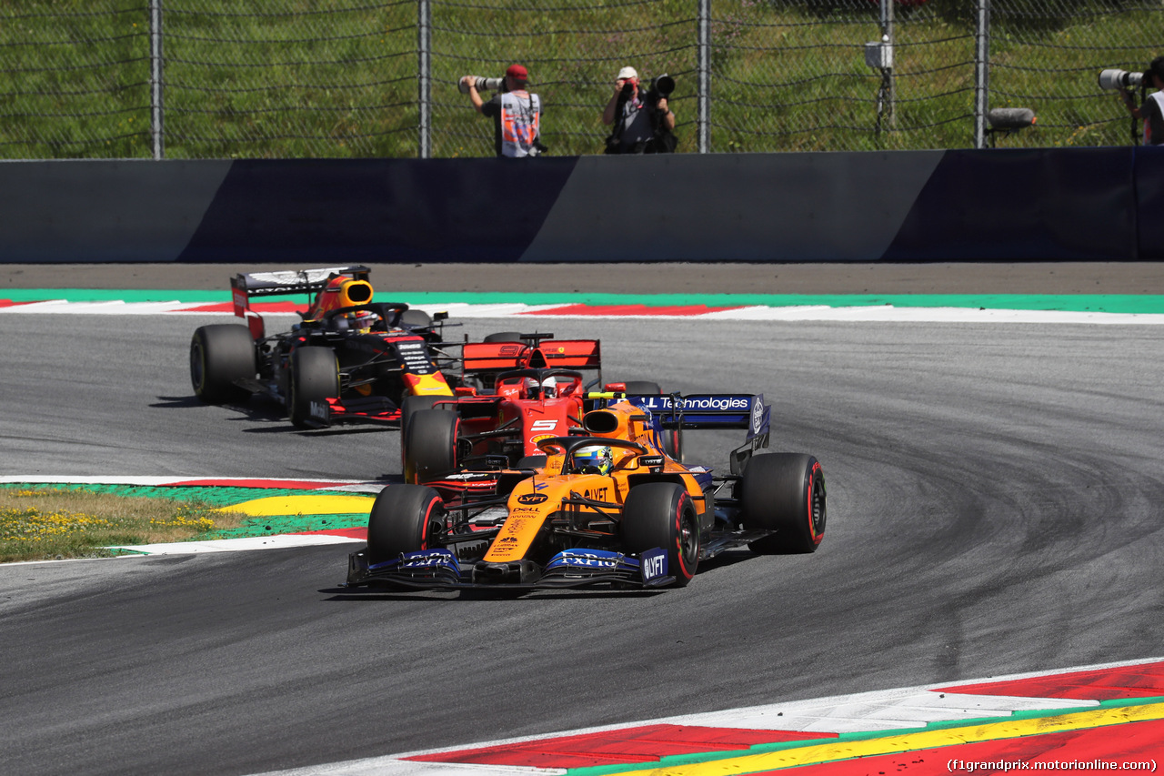 GP AUSTRIA, 30.06.2019 - Gara, Lando Norris (GBR) Mclaren F1 Team MCL34