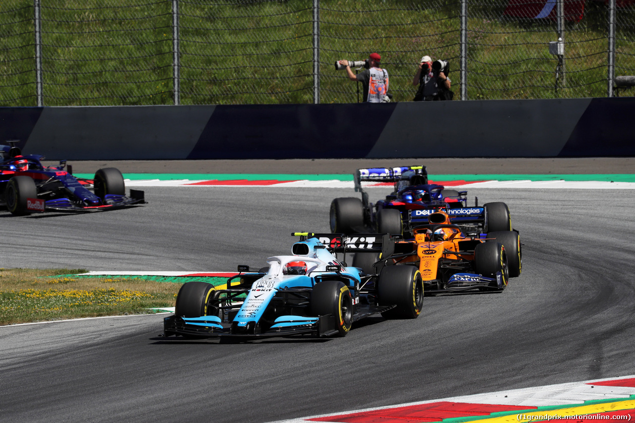 GP AUSTRIA, 30.06.2019 - Gara, Robert Kubica (POL) Williams Racing FW42