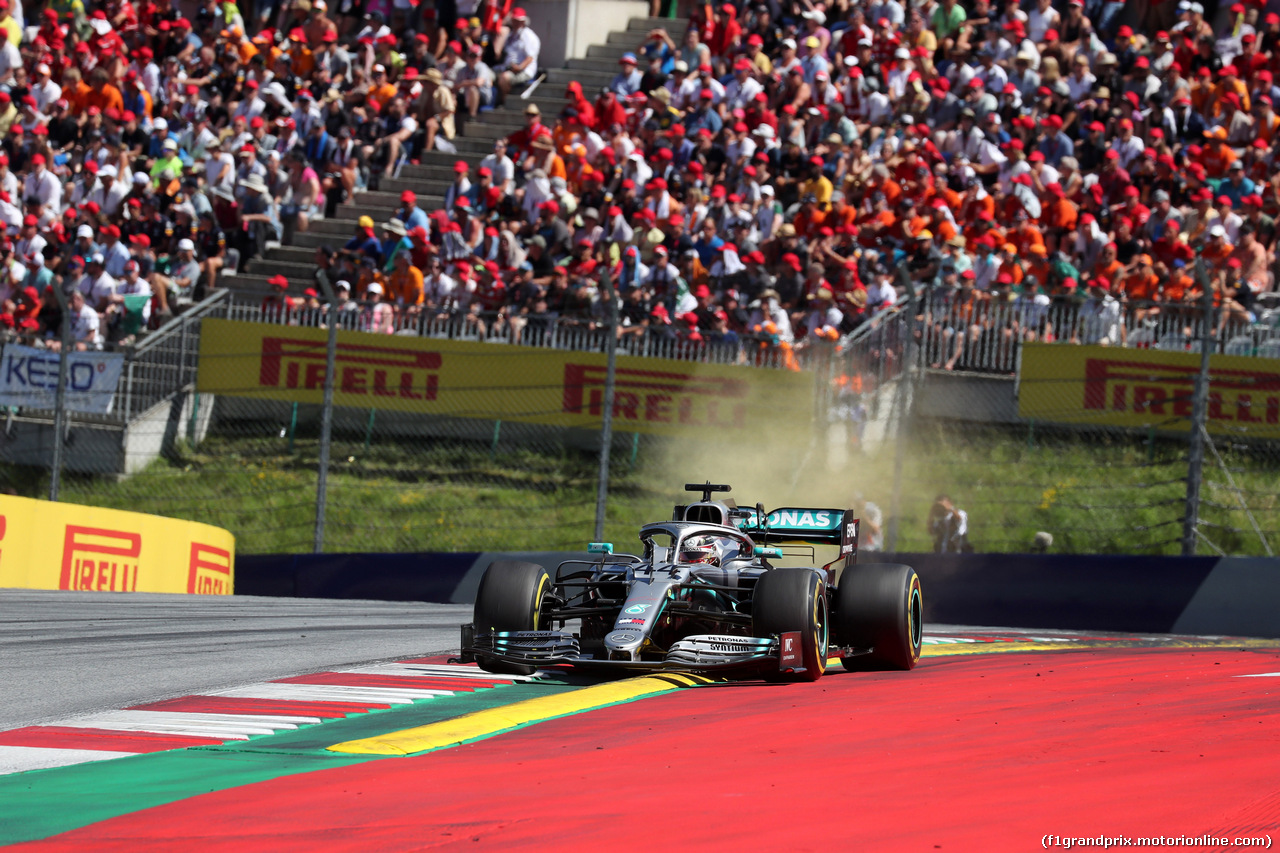 GP AUSTRIA, 30.06.2019 - Gara, Lewis Hamilton (GBR) Mercedes AMG F1 W10