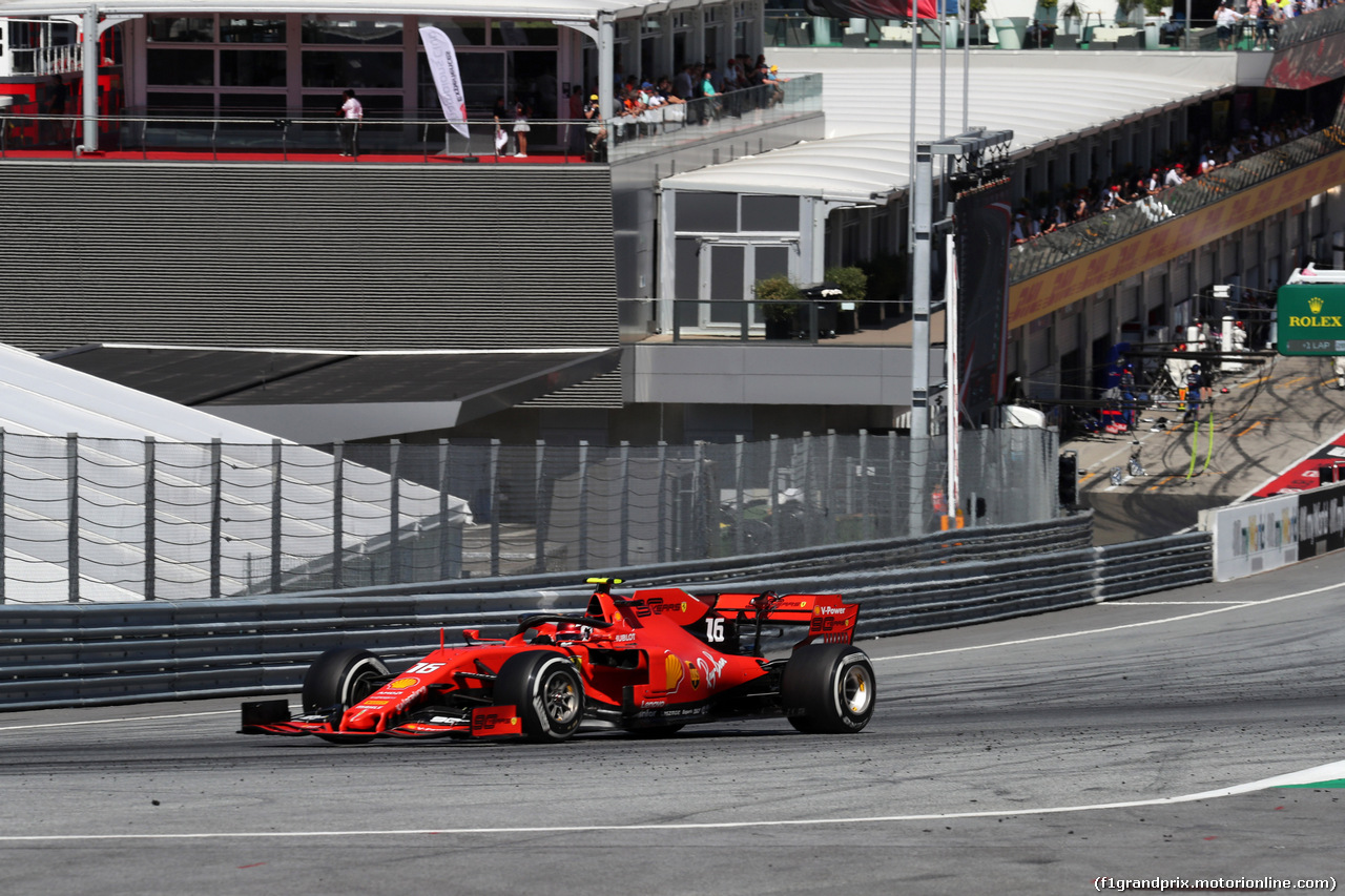 GP AUSTRIA, 30.06.2019 - Gara, Charles Leclerc (MON) Ferrari SF90