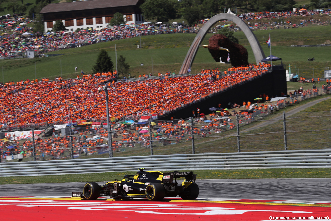 GP AUSTRIA, 30.06.2019 - Gara, Nico Hulkenberg (GER) Renault Sport F1 Team RS19