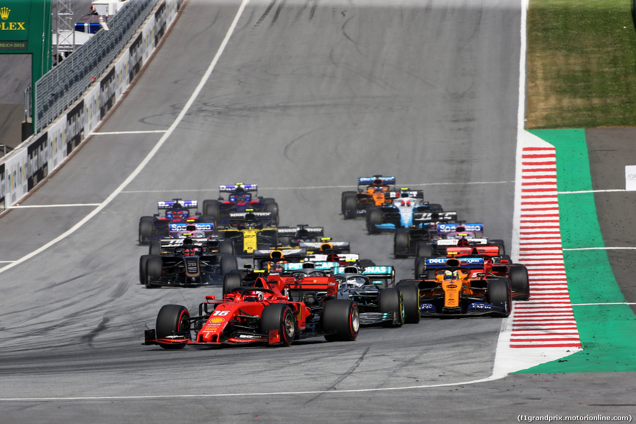 GP AUSTRIA, 30.06.2019 - Gara, Start of the race