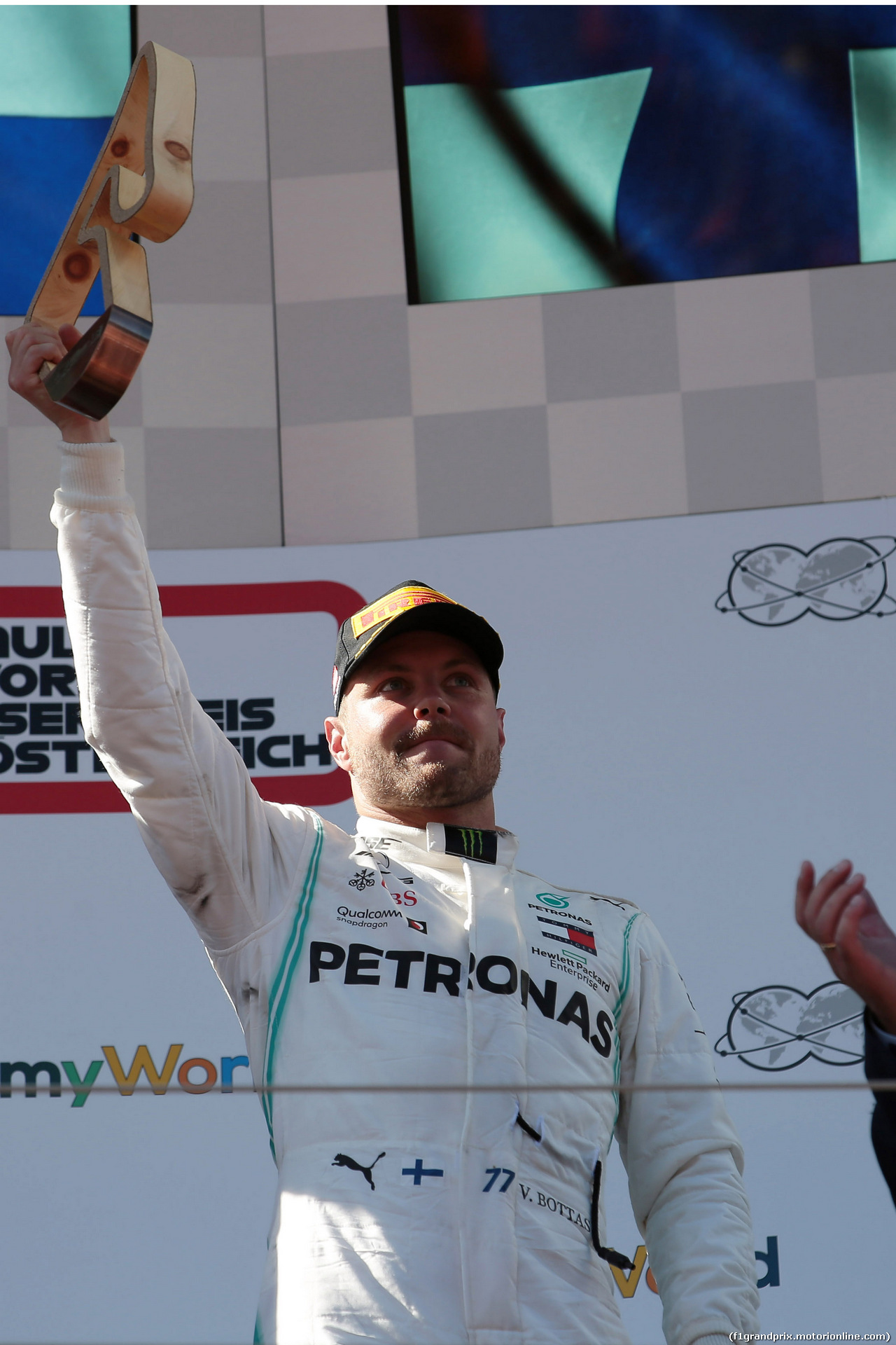 GP AUSTRIA, 30.06.2019 - Gara, 3rd place Valtteri Bottas (FIN) Mercedes AMG F1 W010