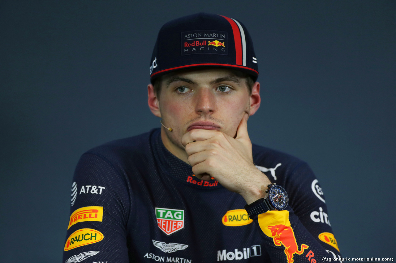 GP AUSTRIA, 30.06.2019 - Gara, Conferenza Stampa, Max Verstappen (NED) Red Bull Racing RB15