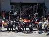 GP AUSTRIA, 30.06.2019 - Gara, Pit stop, Max Verstappen (NED) Red Bull Racing RB15