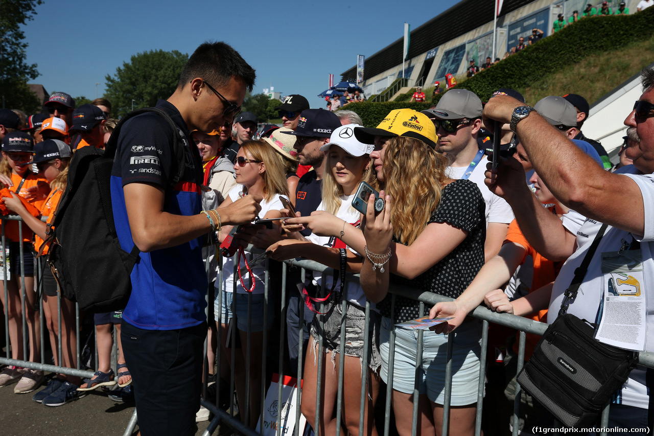 GP AUSTRIA, 29.06.2019 - Alexander Albon (THA) Scuderia Toro Rosso STR14