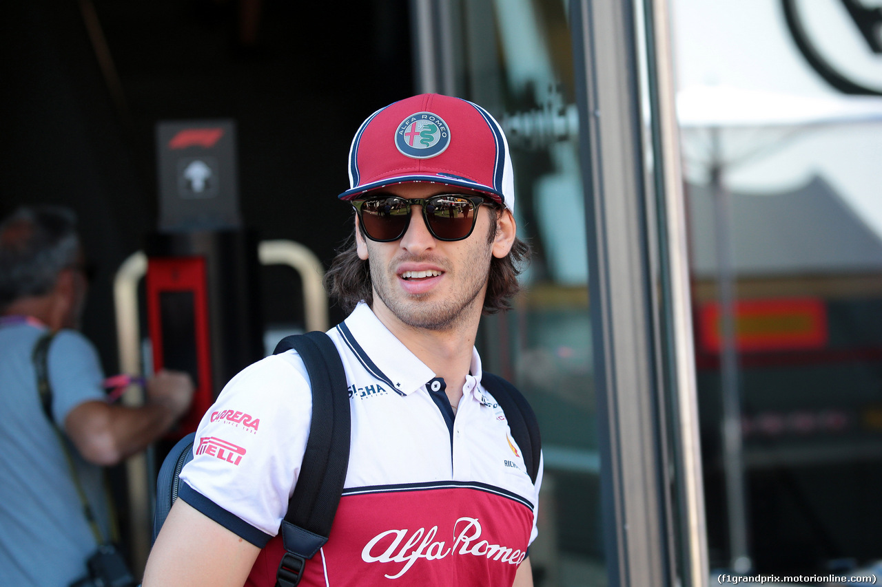GP AUSTRIA, 29.06.2019 - Antonio Giovinazzi (ITA) Alfa Romeo Racing C38