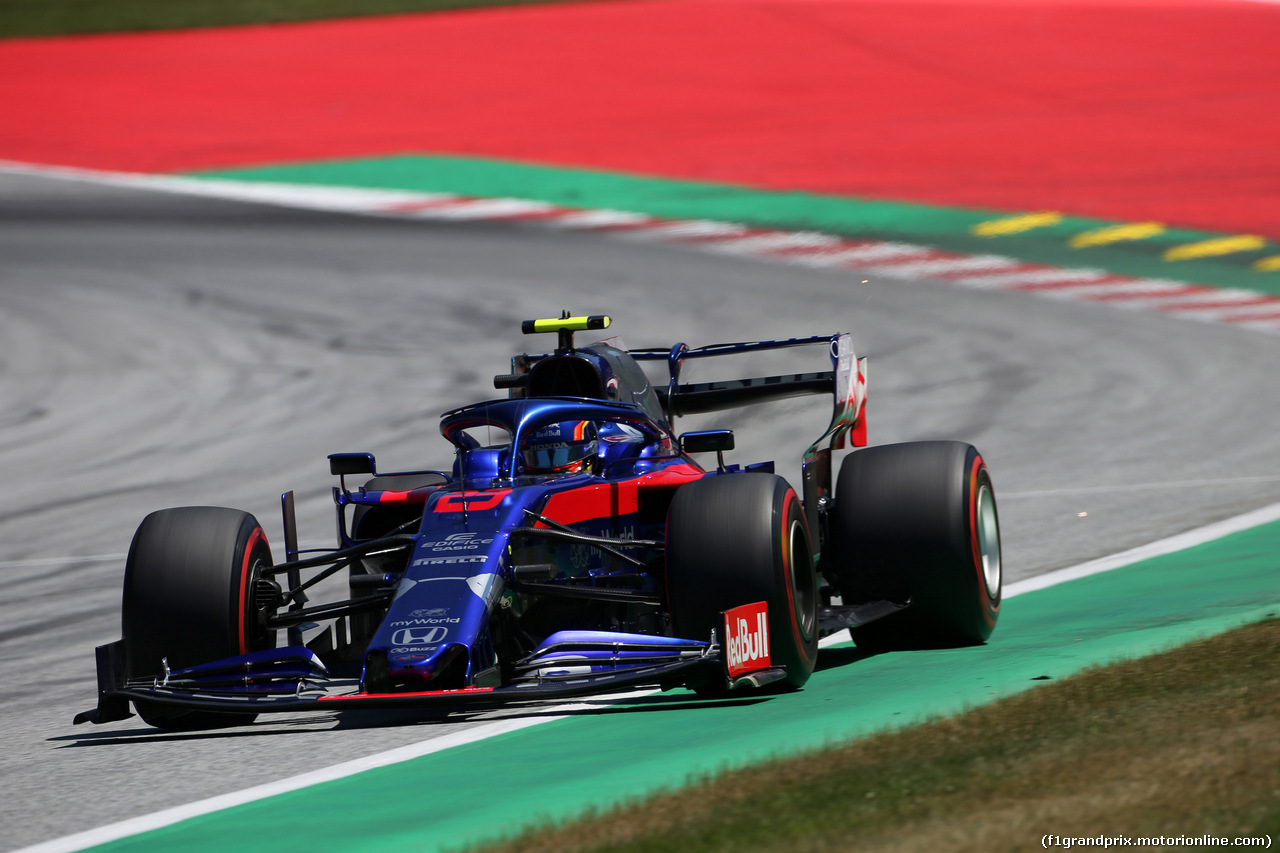 GP AUSTRIA, 29.06.2019 - Prove Libere 3, Alexander Albon (THA) Scuderia Toro Rosso STR14