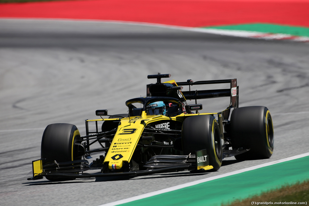 GP AUSTRIA, 29.06.2019 - Prove Libere 3, Daniel Ricciardo (AUS) Renault Sport F1 Team RS19