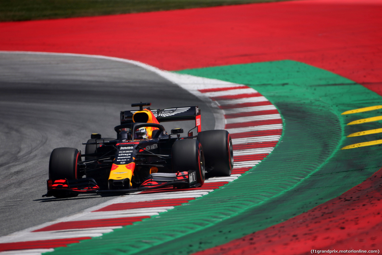 GP AUSTRIA, 29.06.2019 - Prove Libere 3, Max Verstappen (NED) Red Bull Racing RB15
