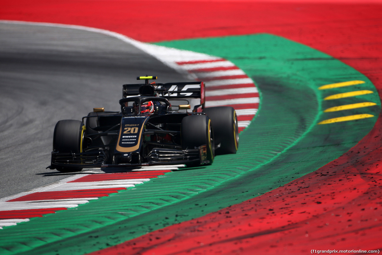GP AUSTRIA, 29.06.2019 - Prove Libere 3, Kevin Magnussen (DEN) Haas F1 Team VF-19