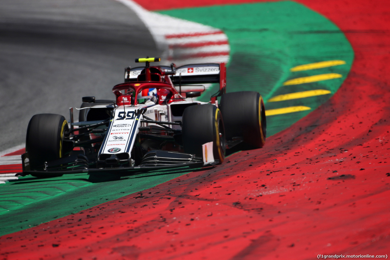 GP AUSTRIA, 29.06.2019 - Prove Libere 3, Antonio Giovinazzi (ITA) Alfa Romeo Racing C38