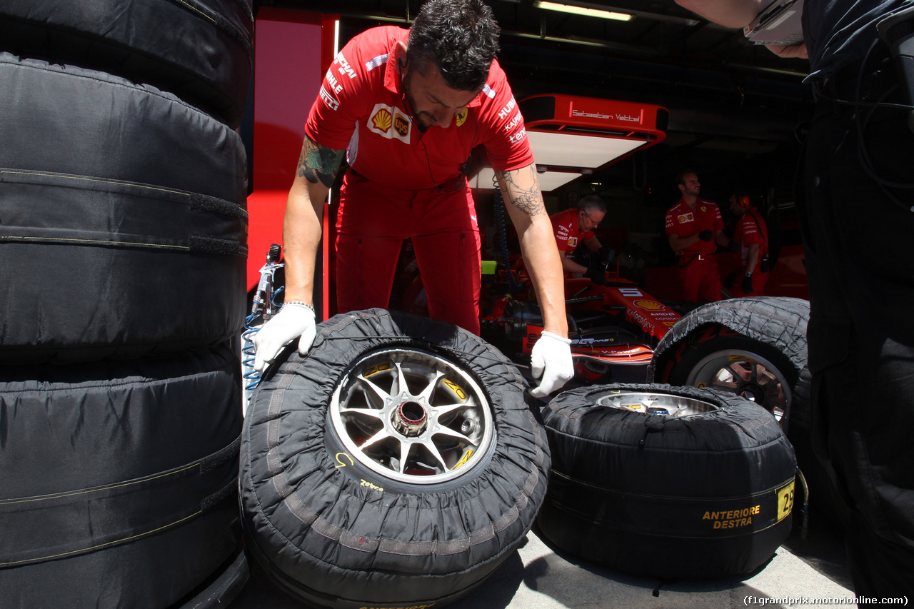 GP AUSTRIA, 29.06.2019 - Prove Libere 3, Pirelli Tyres of Ferrari