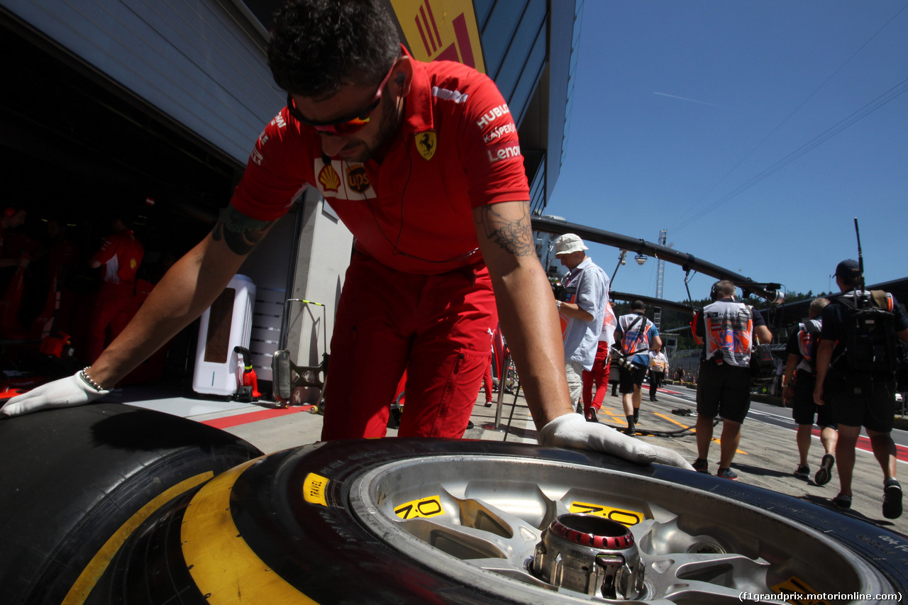 GP AUSTRIA, 29.06.2019 - Prove Libere 3, Pirelli Tyres of Ferrari