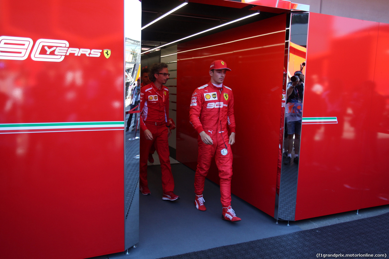 GP AUSTRIA, 29.06.2019 - Prove Libere 3, Laurent Mekies (FRA) Ferrari Sporting Director e Charles Leclerc (MON) Ferrari SF90
