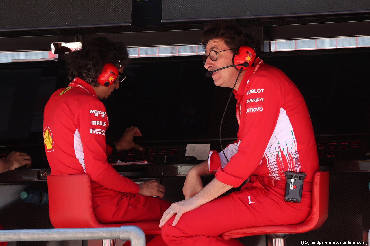 GP AUSTRIA, 29.06.2019 - Prove Libere 3, Mattia Binotto (ITA) Ferrari Team Principal