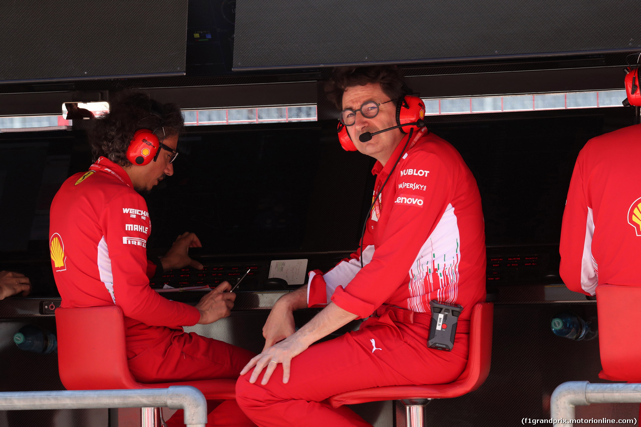 GP AUSTRIA, 29.06.2019 - Prove Libere 3, Mattia Binotto (ITA) Ferrari Team Principal