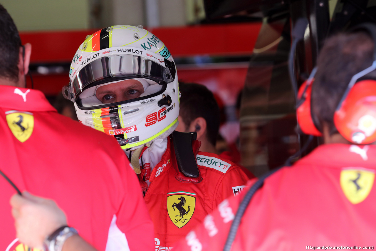 GP AUSTRIA, 29.06.2019 - Prove Libere 3, Sebastian Vettel (GER) Ferrari SF90