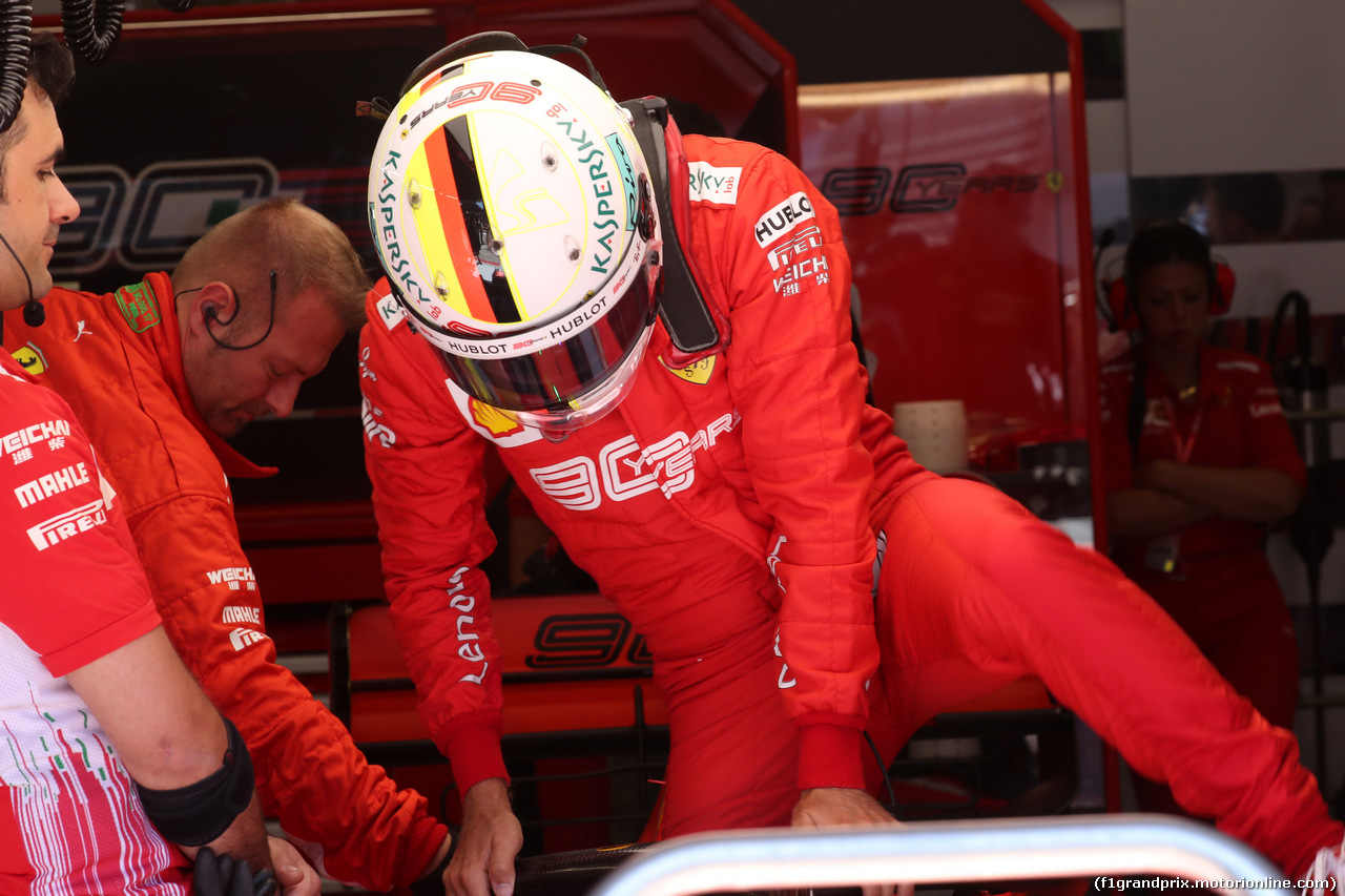 GP AUSTRIA, 29.06.2019 - Prove Libere 3, Sebastian Vettel (GER) Ferrari SF90