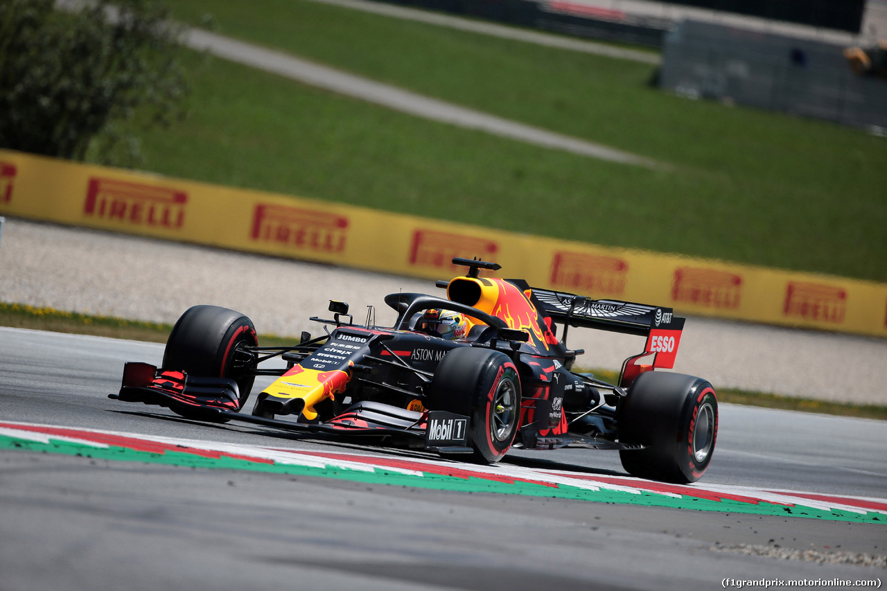 GP AUSTRIA, 29.06.2019 - Prove Libere 3, Max Verstappen (NED) Red Bull Racing RB15
