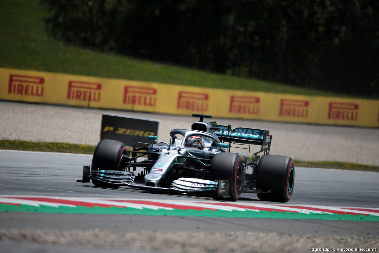 GP AUSTRIA, 29.06.2019 - Prove Libere 3, Lewis Hamilton (GBR) Mercedes AMG F1 W10