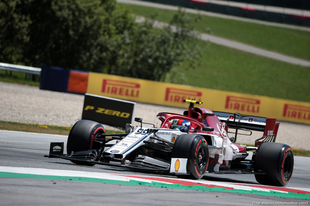 GP AUSTRIA, 29.06.2019 - Prove Libere 3, Antonio Giovinazzi (ITA) Alfa Romeo Racing C38