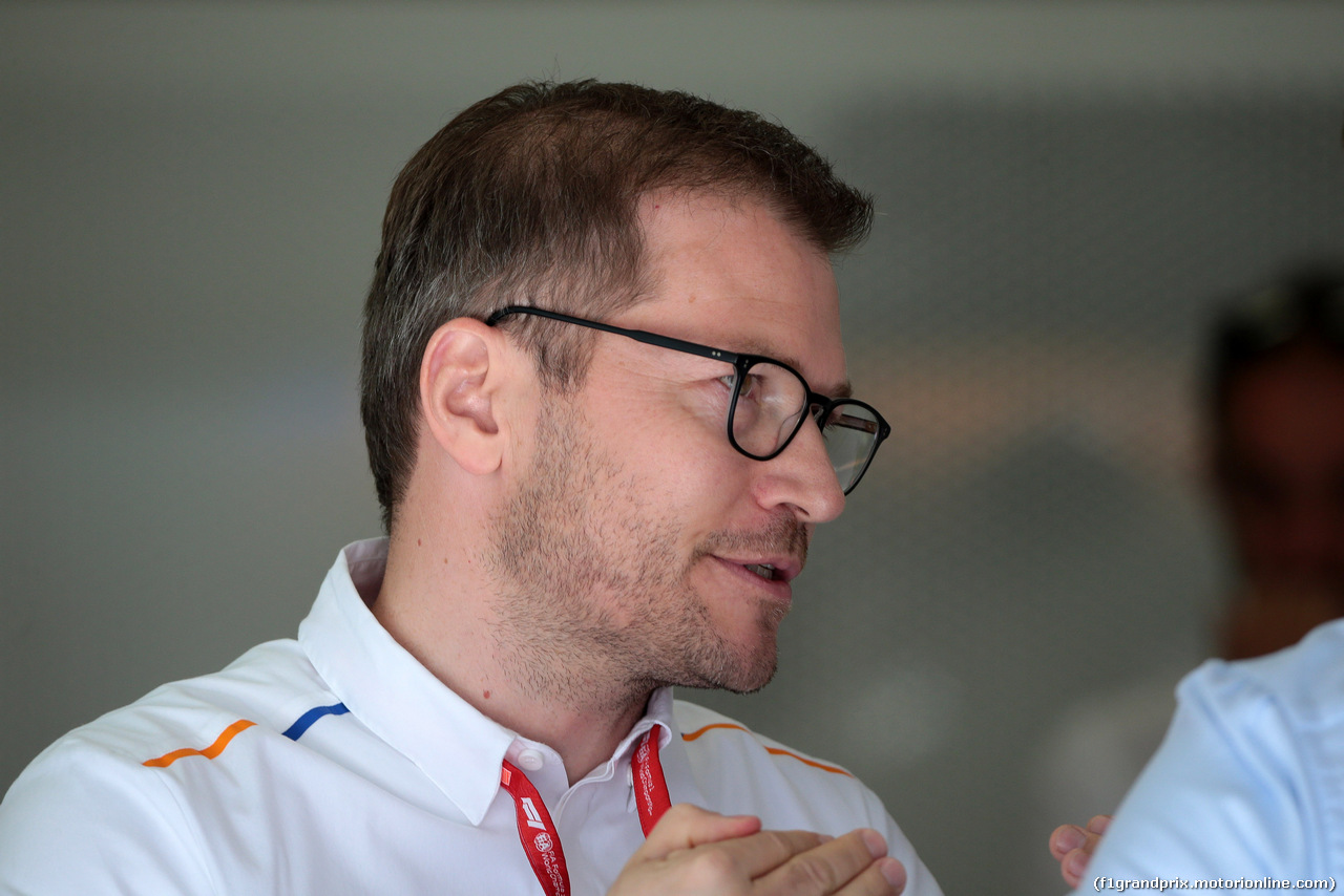 GP AUSTRIA, 29.06.2019 - Prove Libere 3, Andreas Seidl, McLaren Team Principal