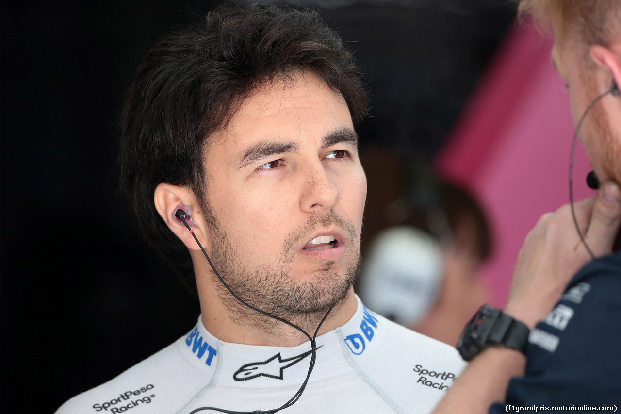GP AUSTRIA, 29.06.2019 - Prove Libere 3, Sergio Perez (MEX) Racing Point F1 Team RP19