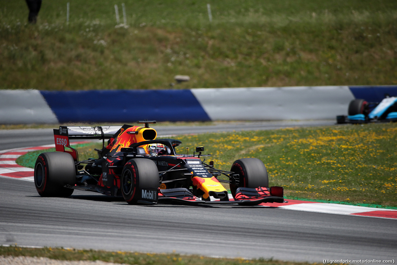 GP AUSTRIA, 29.06.2019 - Prove Libere 3, Max Verstappen (NED) Red Bull Racing RB15