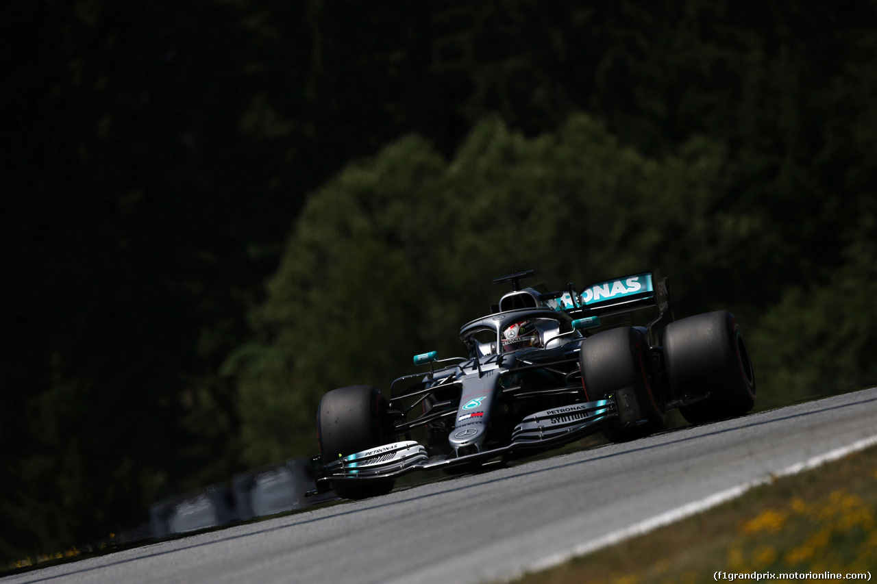 GP AUSTRIA, 29.06.2019 - Prove Libere 3, Lewis Hamilton (GBR) Mercedes AMG F1 W10