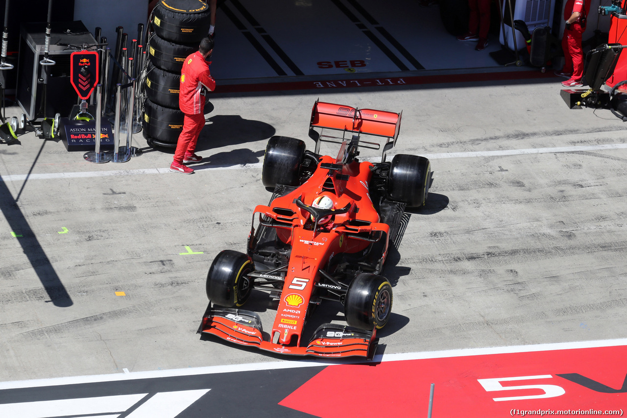 GP AUSTRIA, 29.06.2019 - Qualifiche, Sebastian Vettel (GER) Ferrari SF90