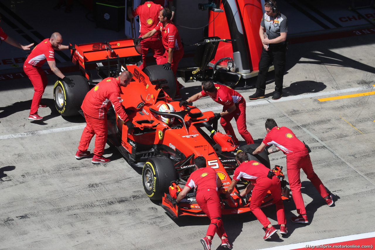 GP AUSTRIA, 29.06.2019 - Qualifiche, Sebastian Vettel (GER) Ferrari SF90