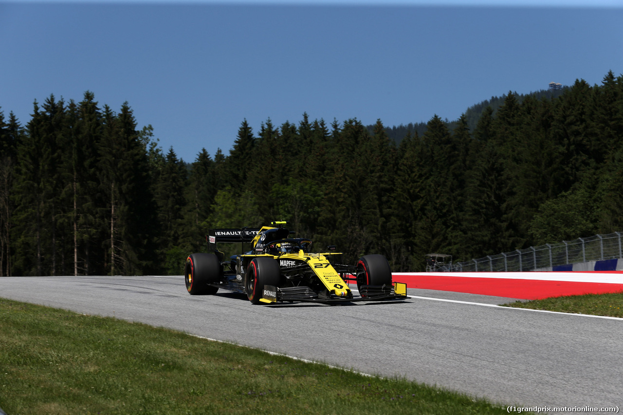 GP AUSTRIA, 29.06.2019 - Qualifiche, Nico Hulkenberg (GER) Renault Sport F1 Team RS19