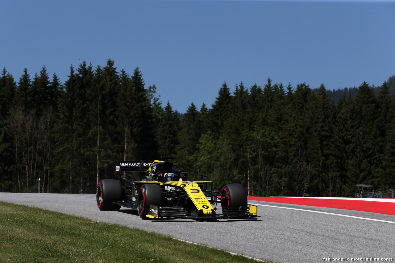 GP AUSTRIA, 29.06.2019 - Qualifiche, Daniel Ricciardo (AUS) Renault Sport F1 Team RS19