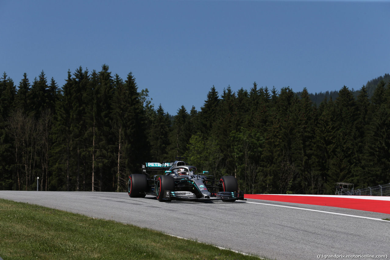 GP AUSTRIA, 29.06.2019 - Qualifiche, Lewis Hamilton (GBR) Mercedes AMG F1 W10