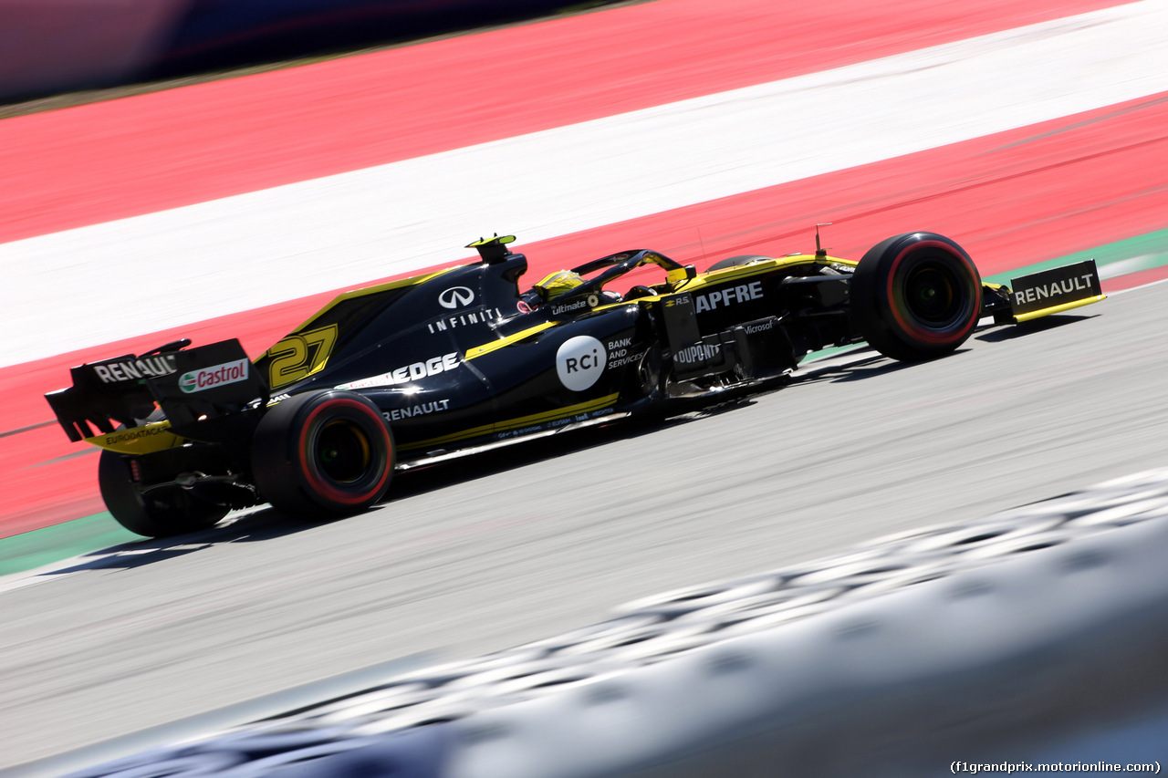 GP AUSTRIA, 29.06.2019 - Qualifiche, Nico Hulkenberg (GER) Renault Sport F1 Team RS19