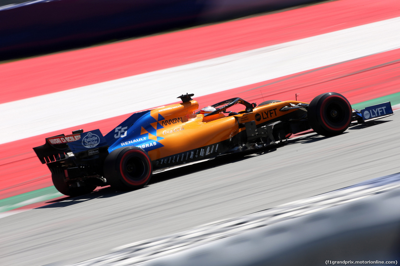 GP AUSTRIA, 29.06.2019 - Qualifiche, Carlos Sainz Jr (ESP) Mclaren F1 Team MCL34