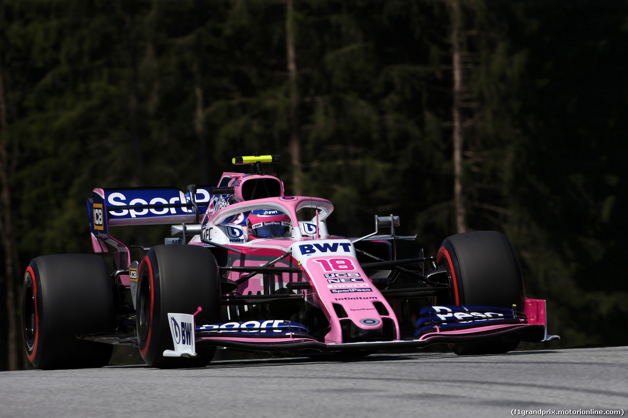 GP AUSTRIA, 29.06.2019 - Qualifiche, Lance Stroll (CDN) Racing Point F1 Team RP19