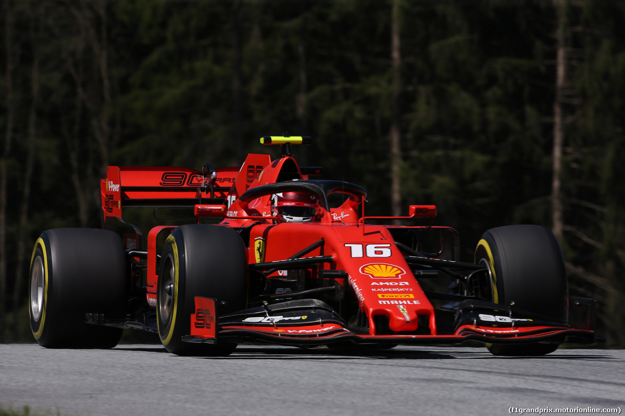 GP AUSTRIA, 29.06.2019 - Qualifiche, Charles Leclerc (MON) Ferrari SF90