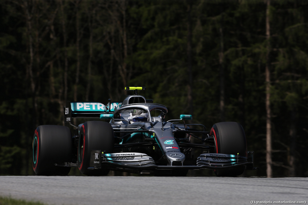 GP AUSTRIA, 29.06.2019 - Qualifiche, Valtteri Bottas (FIN) Mercedes AMG F1 W010