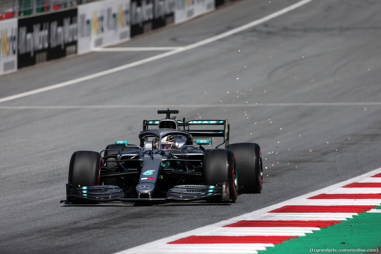 GP AUSTRIA, 29.06.2019 - Qualifiche, Lewis Hamilton (GBR) Mercedes AMG F1 W10
