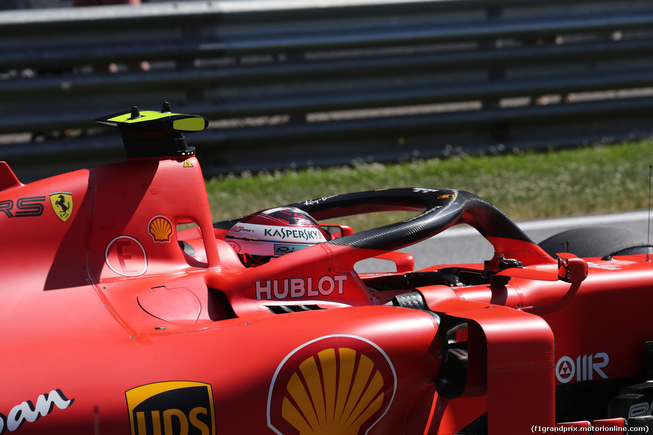 GP AUSTRIA, 29.06.2019 - Qualifiche, Charles Leclerc (MON) Ferrari SF90 pole position