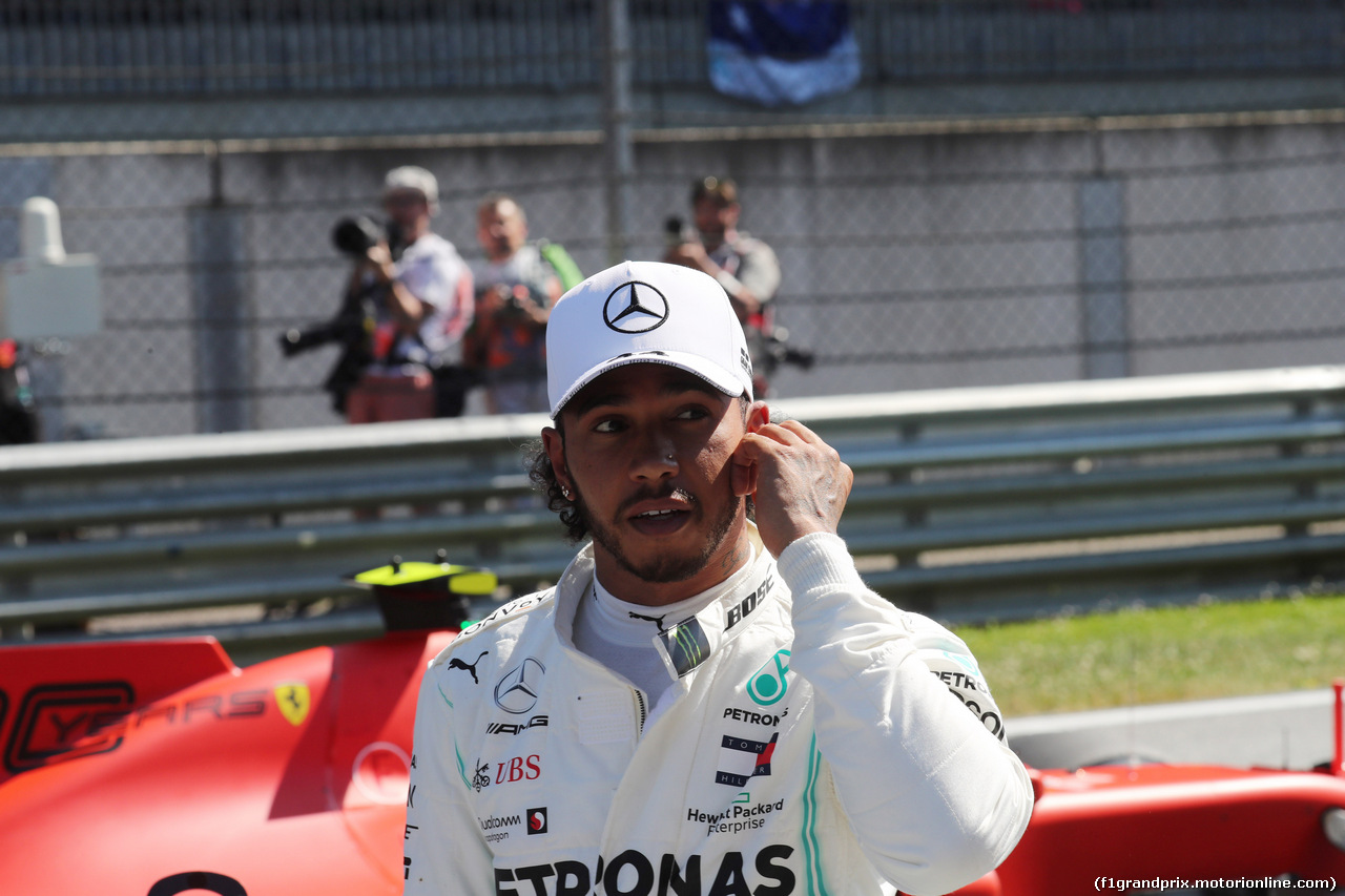 GP AUSTRIA, 29.06.2019 - Qualifiche, 2nd place Lewis Hamilton (GBR) Mercedes AMG F1 W10