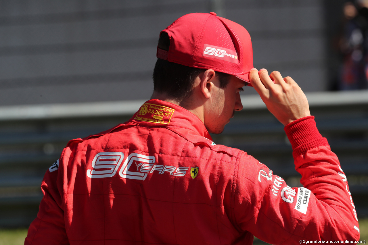 GP AUSTRIA, 29.06.2019 - Qualifiche, Charles Leclerc (MON) Ferrari SF90 pole position
